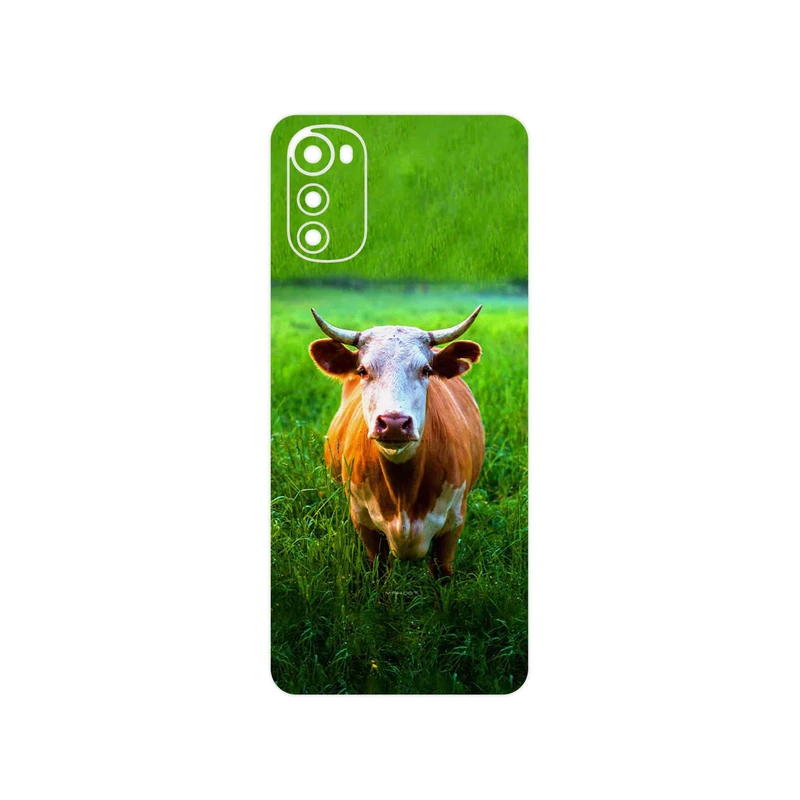 برچسب پوششی ماهوت مدل Cow مناسب برای گوشی موبایل موتورولا Moto E32s