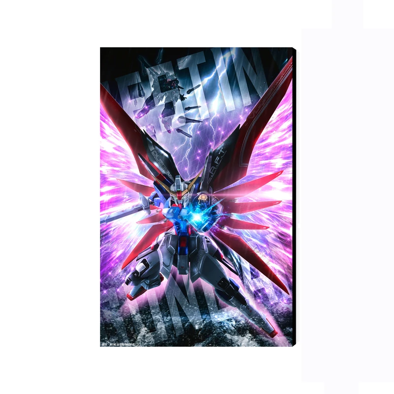 تابلو شاسی عرش مدل انیمه ربات های جنگجوی گاندام Mobile Suit Gundam کد As2236