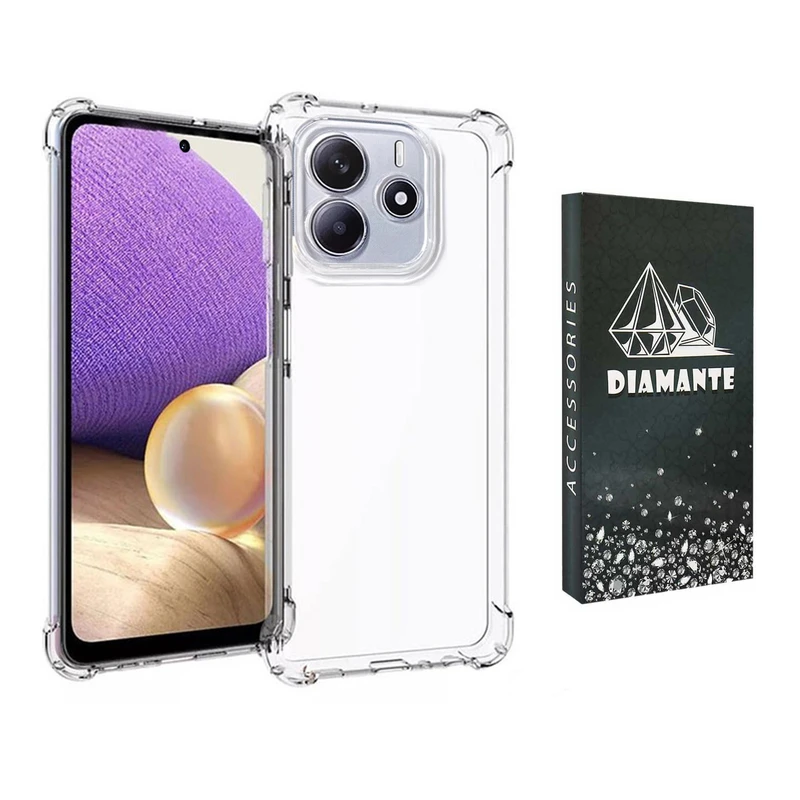 کاور دیامانته مدل Bianco Navy مناسب برای گوشی موبایل شیائومی Redmi Note 14 4G