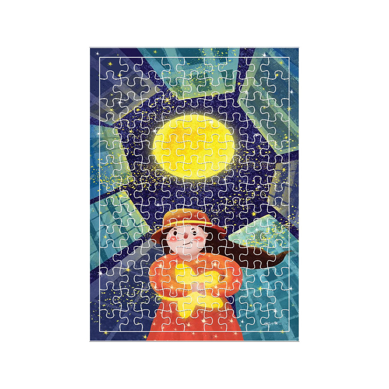 پازل 117 تکه مدل دختر کد 471