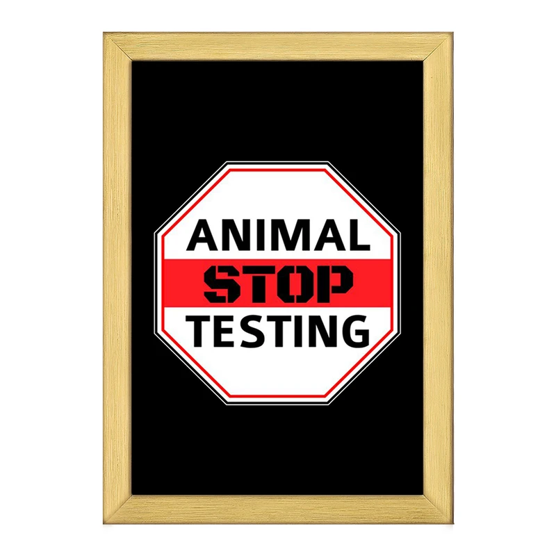 تابلو خندالو طرح حمایت از حیوانات کد 27356