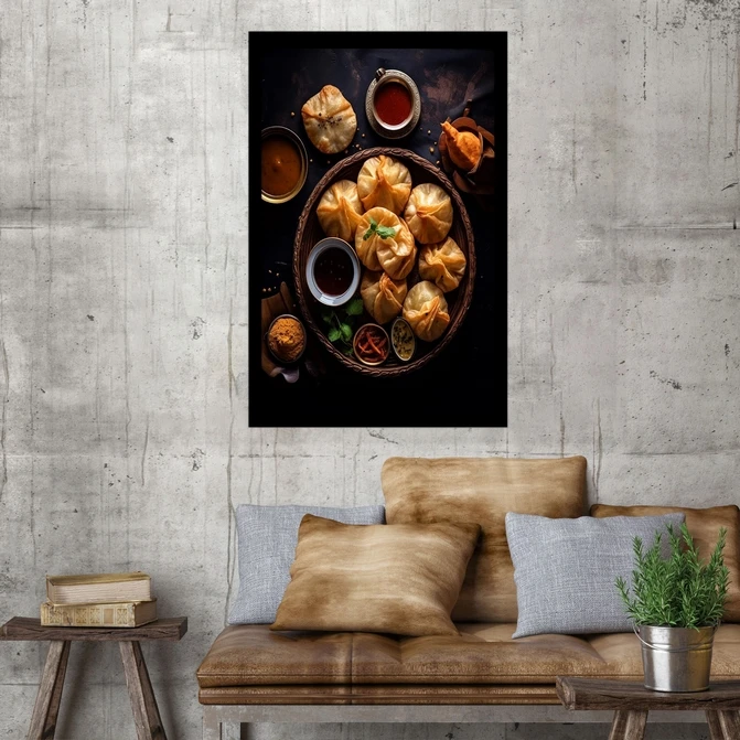 تابلو نوری بکلیت طرح رستوران غذای چینی مدل B-MID-17794