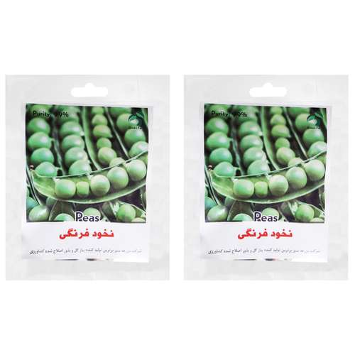 بذر نخود فرنگی گرین فارم کد 008 بسته 2 عددی