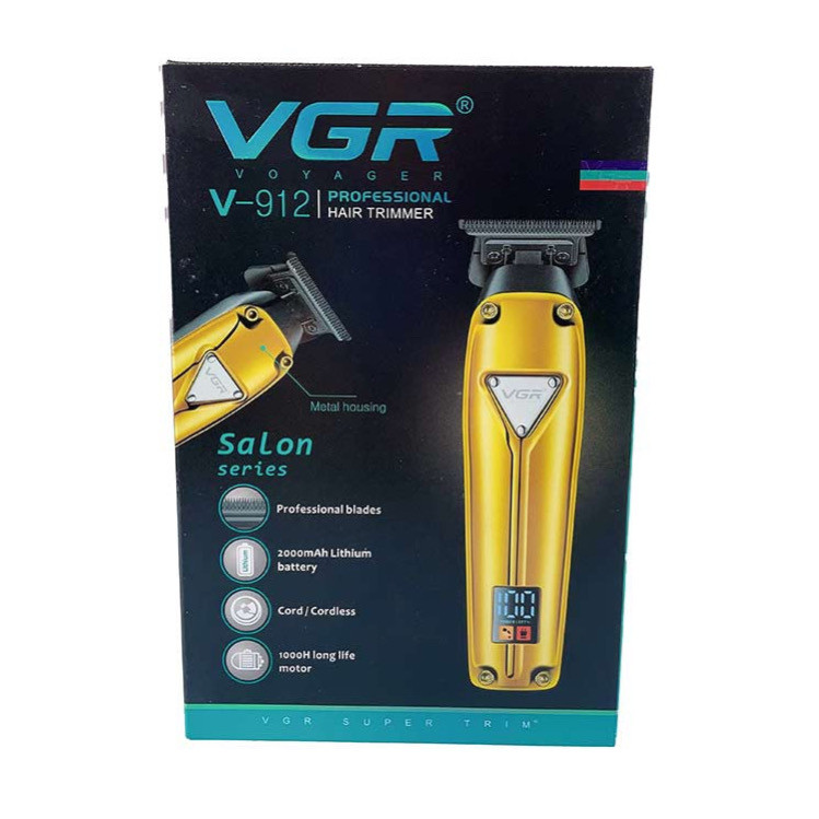 ماشین اصلاح موی سر و صورت وی جی ار مدل V-912 ماشین اصلاح موی سر و صورت وی جی ار مدل V-912