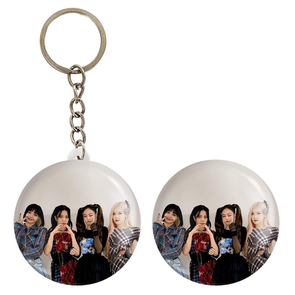 پیکسل خندالو مدل گروه بلک پینک کد 14569 به همراه جاکلیدی