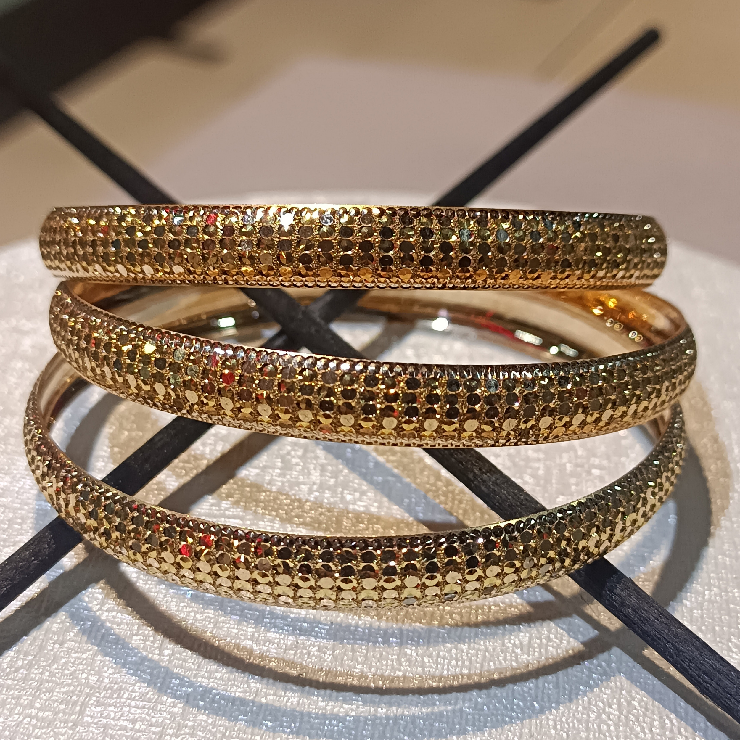 النگو طلا 18 عیار زنانه مدل مهیار s1