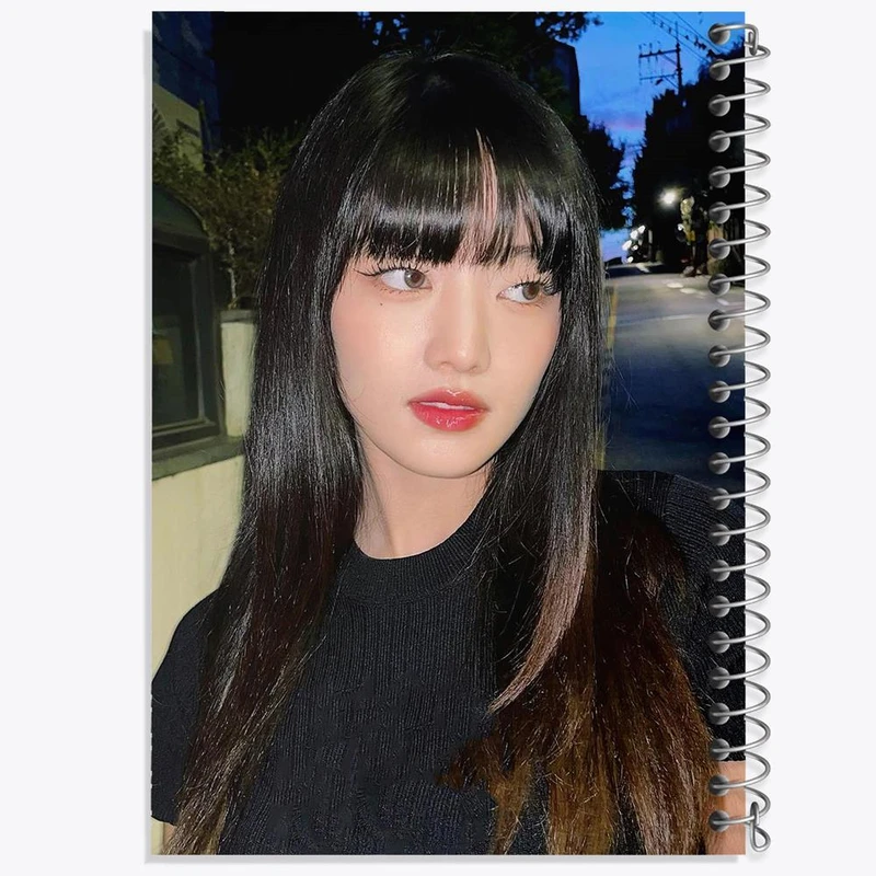 دفتر شطرنجی 50 برگ خندالو طرح مینی گروه جی آیدل GIdle کد 19537