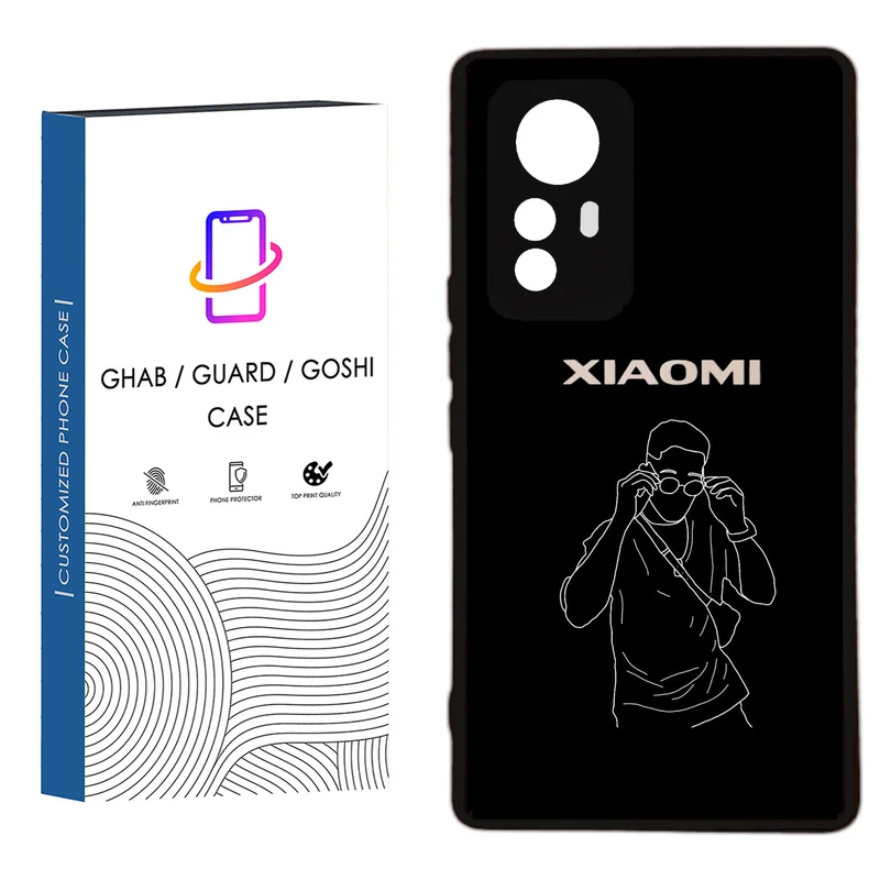 کاور قاب گارد گوشی طرح پسرانه کد 95 - TPU مناسب برای گوشی موبایل  شیائومی Redmi Note 12S