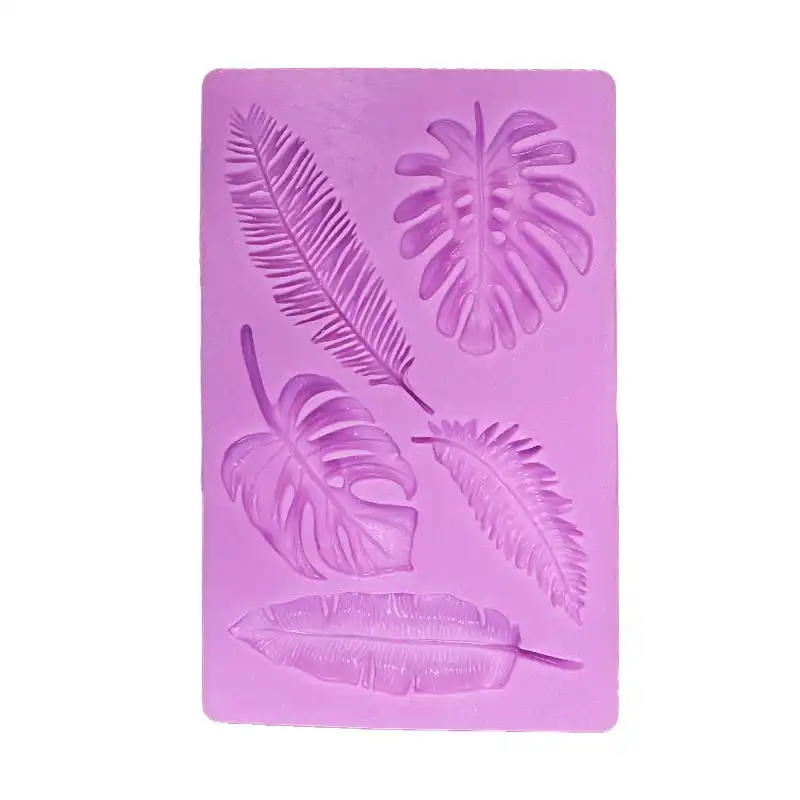 قالب فوندانت مدل برگ کد 5