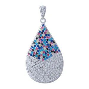  آویز گردنبند نقره زنانه بازرگانی میلادی کد PKR-140