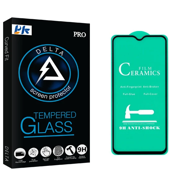 محافظ صفحه نمایش سرامیکی پی کی مدل Delta Glass مناسب برای گوشی موبایل سامسونگ Galaxy A50
