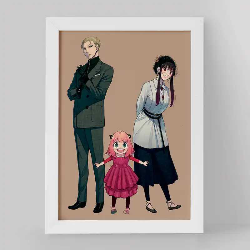 تابلو خندالو مدل خانواده فورجر انیمه اسپای ایکس فمیلی کد 15591