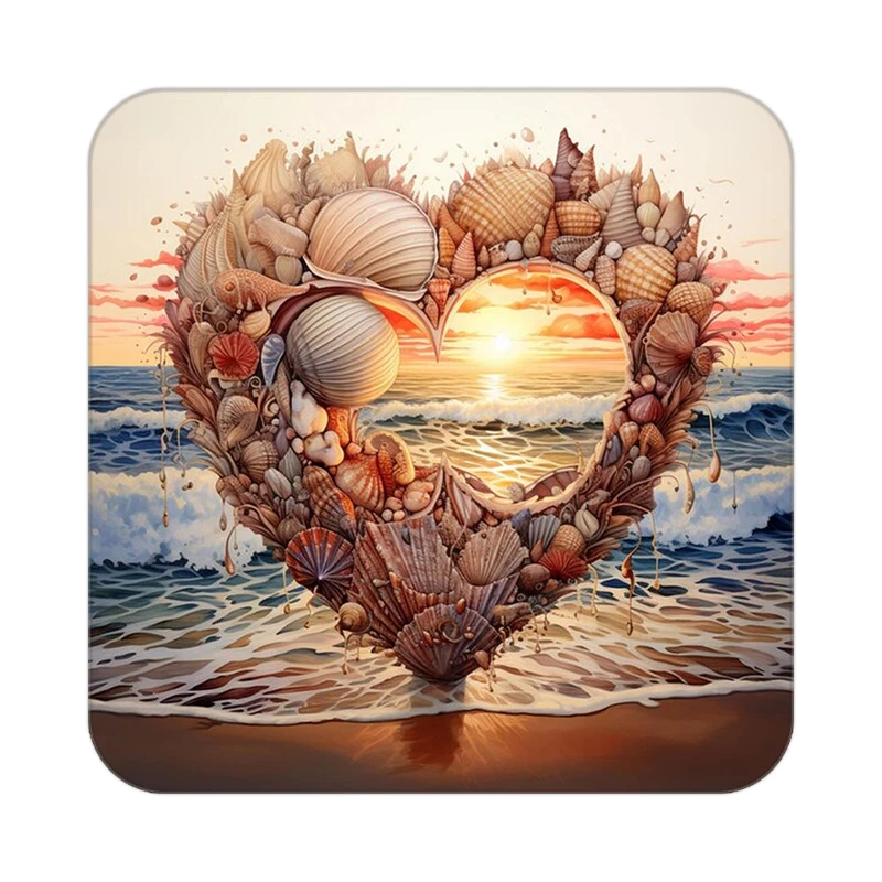 زیر لیوانی کاکتی مدل عاشقانه کد mp12719