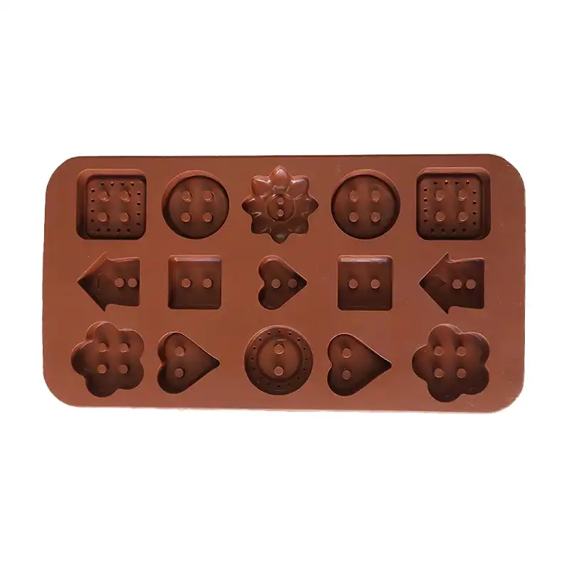 قالب شکلات طرح دکمه مدل pe671