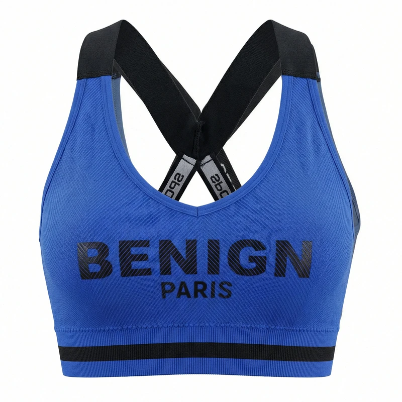 نیم‌تنه ورزشی زنانه مدل اسپرت پشت ضربدری کد Benign-005