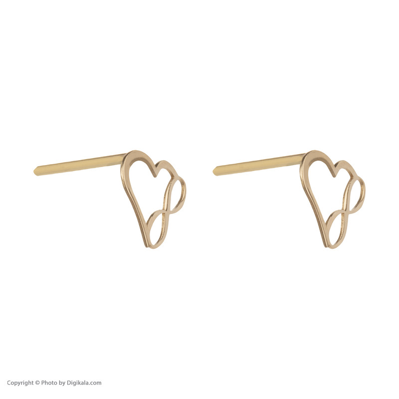 گوشواره طلا 18 عیار زنانه مایا ماهک مدل ME0835