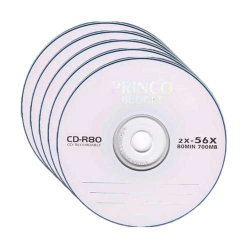 سی دی خام پرینکو مدل CD-R بسته 5 عددی