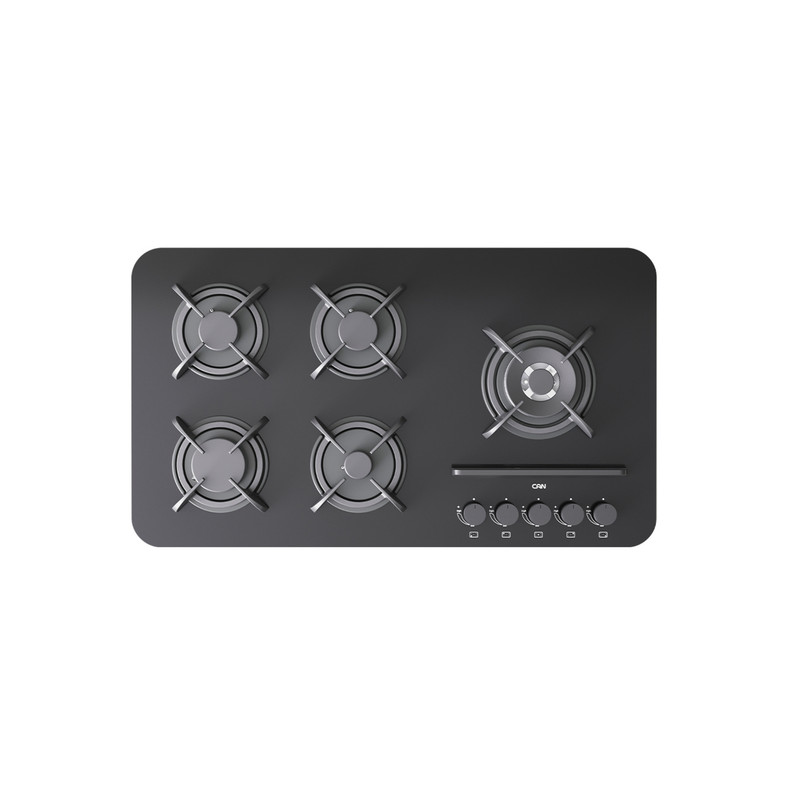 اجاق گاز صفحه‌ای پنج شعله  کن مدل پاردیک