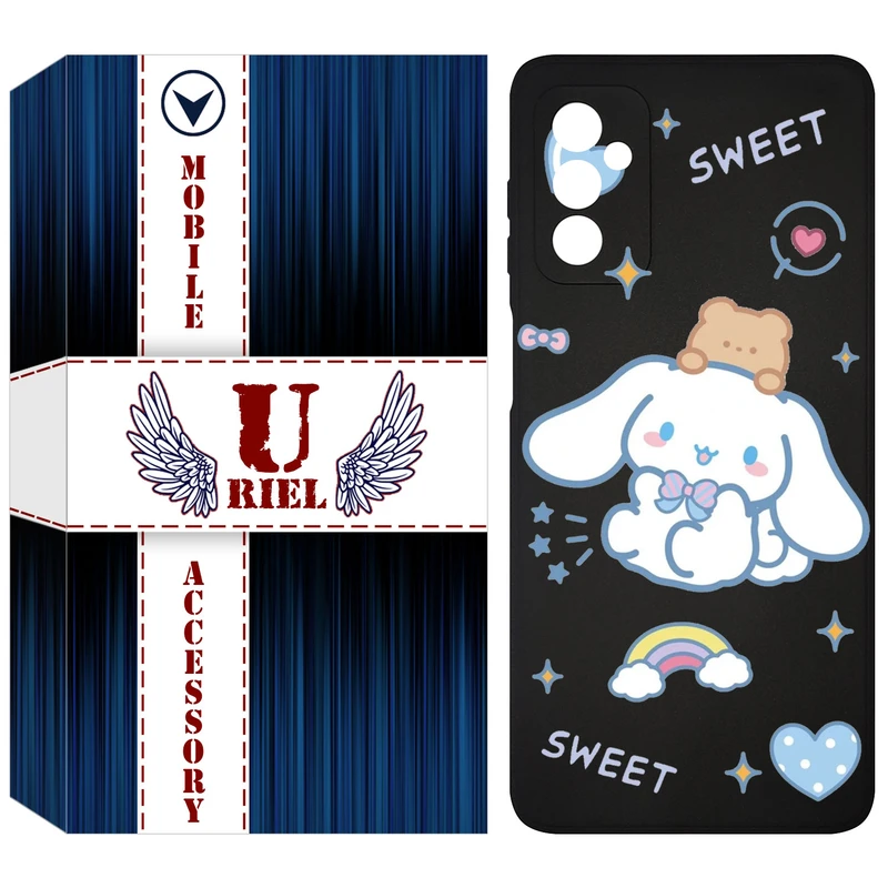 کاور یوریل مدل KSH کد 24 طرح خرگوش بامزه مناسب برای گوشی موبایل سامسونگ Galaxy M13 4G