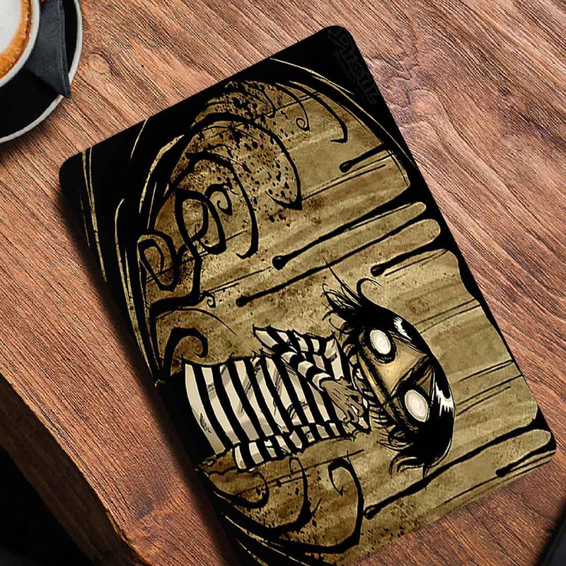 استیکر لپ تاپ طرح Art.Work.dholl 83 کد c-1198مناسب برای لپ تاپ 15.6 اینچ