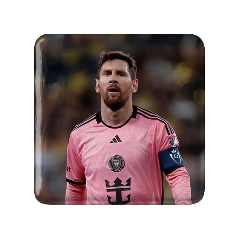 پیکسل خندالو طرح لیونل مسی مدل مربعی کد 36469