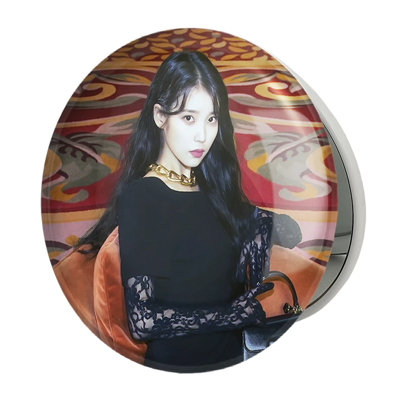 آینه جیبی خندالو طرح آیو IU مدل تاشو کد 19828 