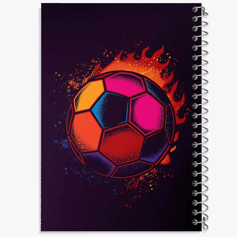 دفتر نقاشی 50 برگ خندالو مدل فوتبال Football کد 25940