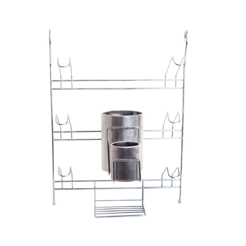 استند دیواری لیوان مدل ترکیبی دوقلو کد  666 takpak