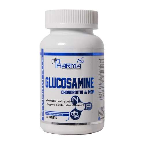 قرص گلوکوزامین کندروئیتین ام اس ام فارما پلاس بسته 60 عددی