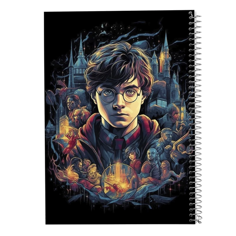 دفتر مشق 50 برگ مدوپد مدل هری پاتر harrypotter کد DF10253
