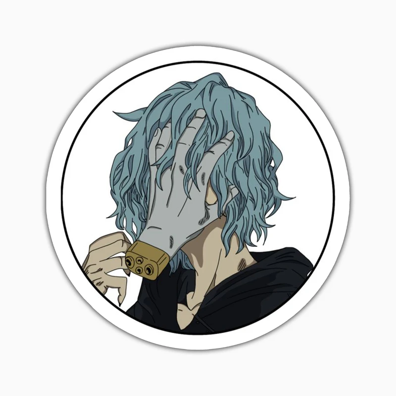 استیکر لپ تاپ و موبایل بووم طرح انیمه My Hero Academy مدل Shigaraki Tomura کد SM33 