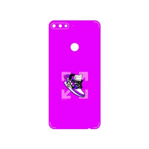 MAHOOT Nike Air Sneaker Digital Art Cover Sticker for Huawei Y7 Prime 2018