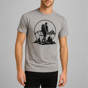 تی شرت آستین کوتاه مردانه مدل کوهنورد کد V253