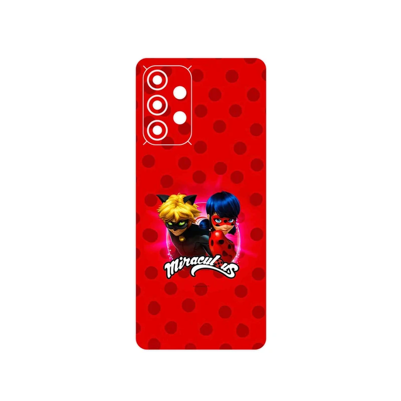 برچسب پوششی ماهوت مدل Ladybug and Cat Noir مناسب برای گوشی موبایل سامسونگ Galaxy A33 5G