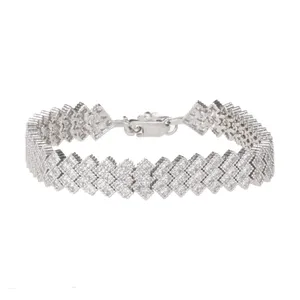 دستبند نقره زنانه مدل AVN_N083