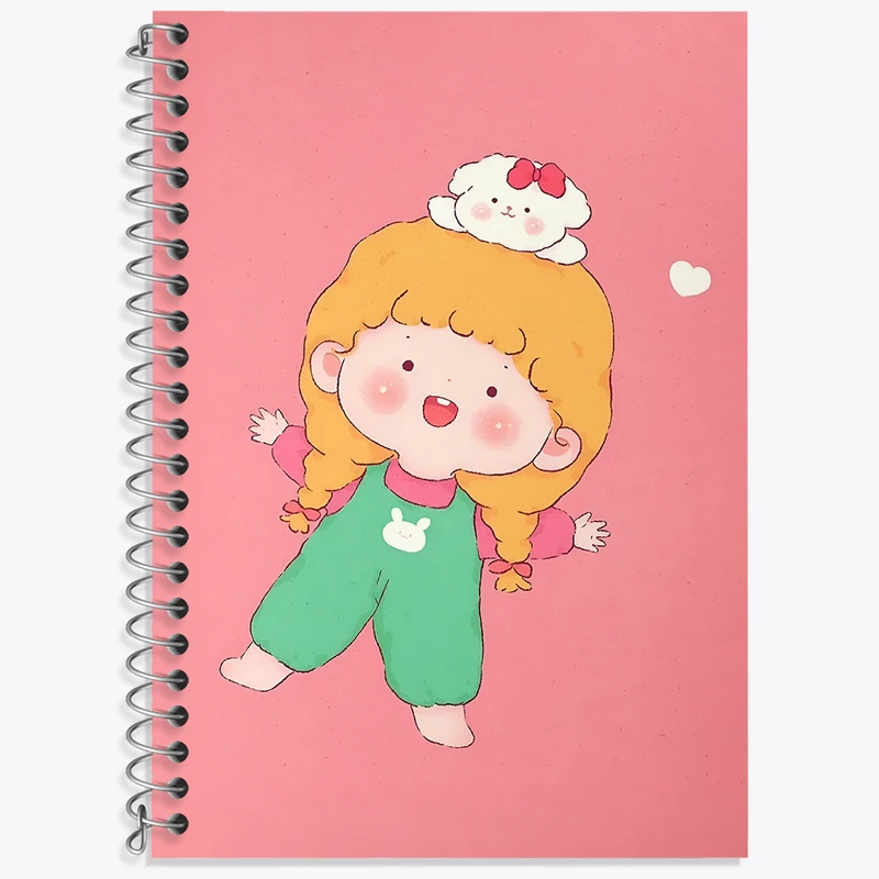 دفتر نت موسیقی 50 برگ خندالو طرح دخترانه کیوت کد N3919