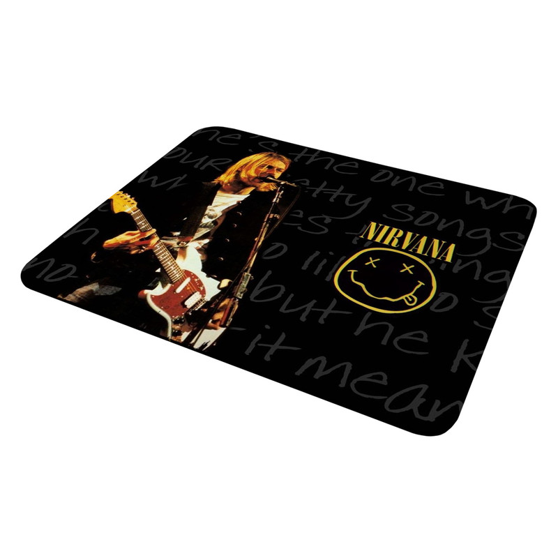 ماوس پد هومرو مدل  MP1954-SIZE2437 طرح Nirvana Kurt Cobain