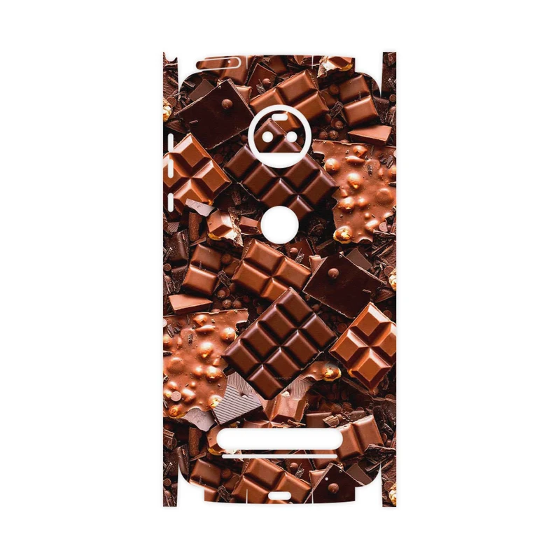 برچسب پوششی ماهوت مدل Chocolate-FullSkin مناسب برای گوشی موبایل موتورولا Moto Z2 Force