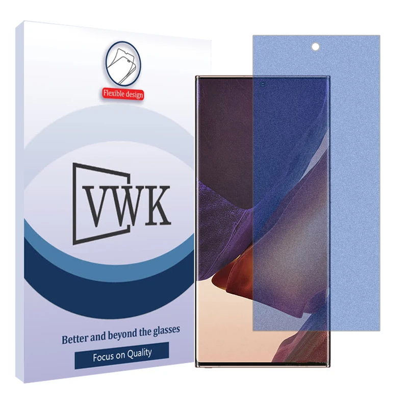 محافظ صفحه نمایش مات ضداشعه آبی وی دبلیو کی مدل Tough مناسب برای گوشی موبایل سامسونگ Galaxy Note20 Ultra 5G 