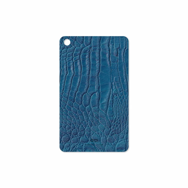 برچسب پوششی ماهوت مدل Blue-Crocodile-Leather مناسب برای تبلت شیائومی Mi Pad 4 2018