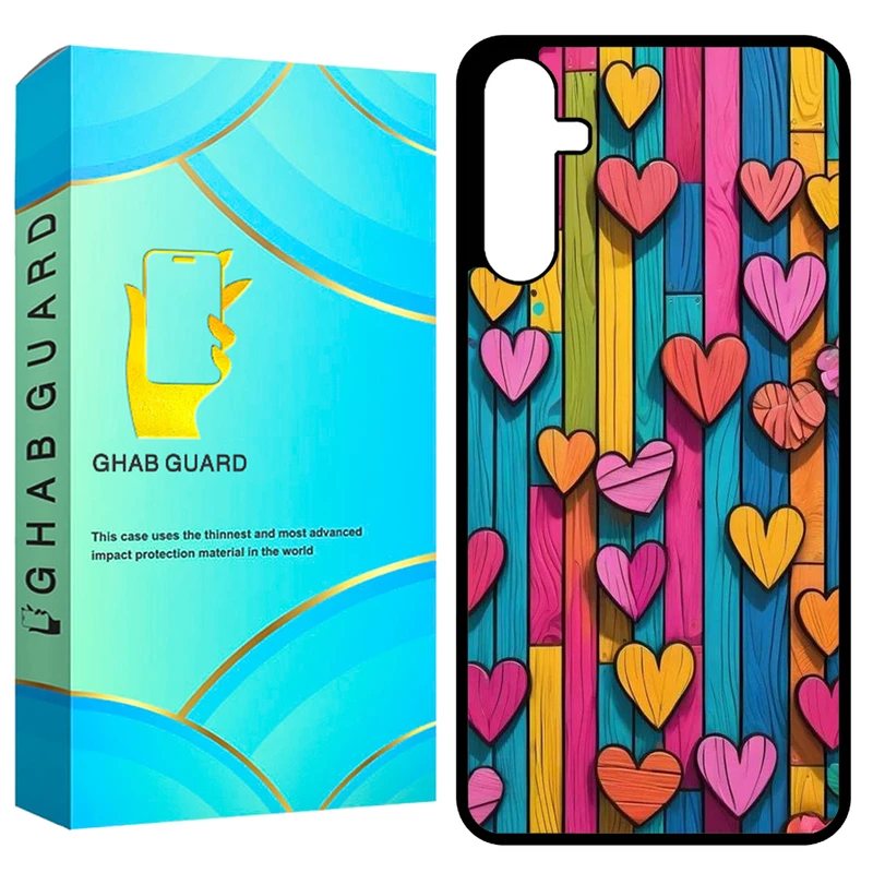 کاور قاب گارد طرح قلب مدل GCHPA24 مناسب برای گوشی موبایل سامسونگ Galaxy A24 4G