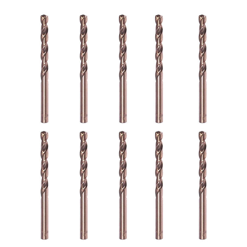 مته آهن کبالت تام مدل AJ-COBALT-3.5MM سایز 3.5 میلی متر مجموعه 10 عددی 