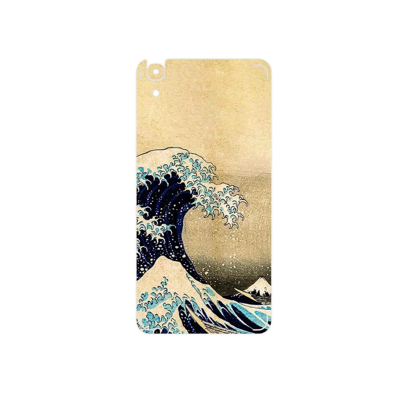 برچسب پوششی ماهوت مدل The Great Wave off Kanagawa of Hokusai مناسب برای گوشی موبایل هوآوی Y6 2015