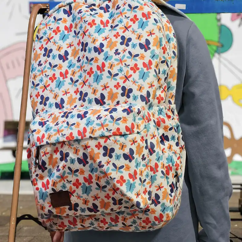 کوله پشتی بچگانه مدل مخمل K-20