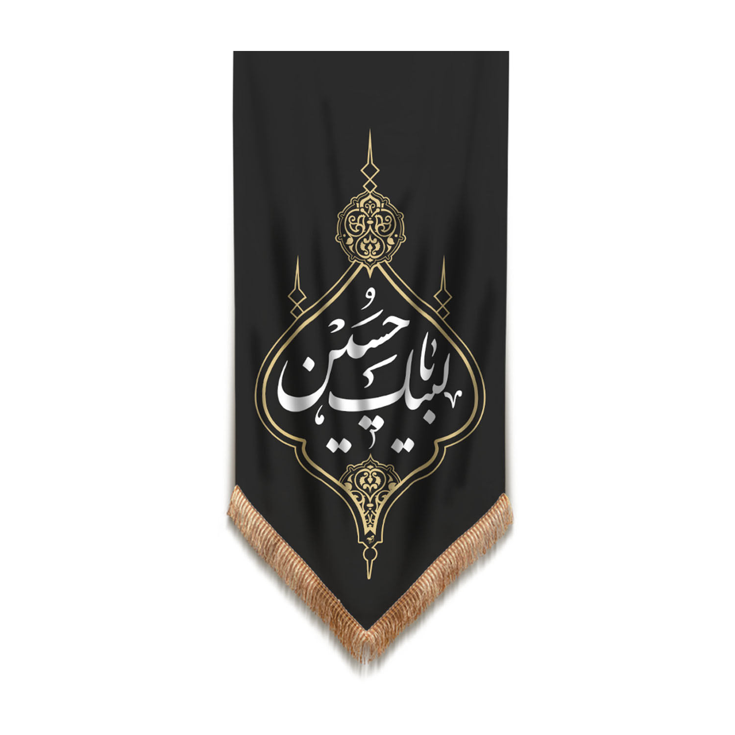 پرچم مدل لبیک یا حسین کد 238