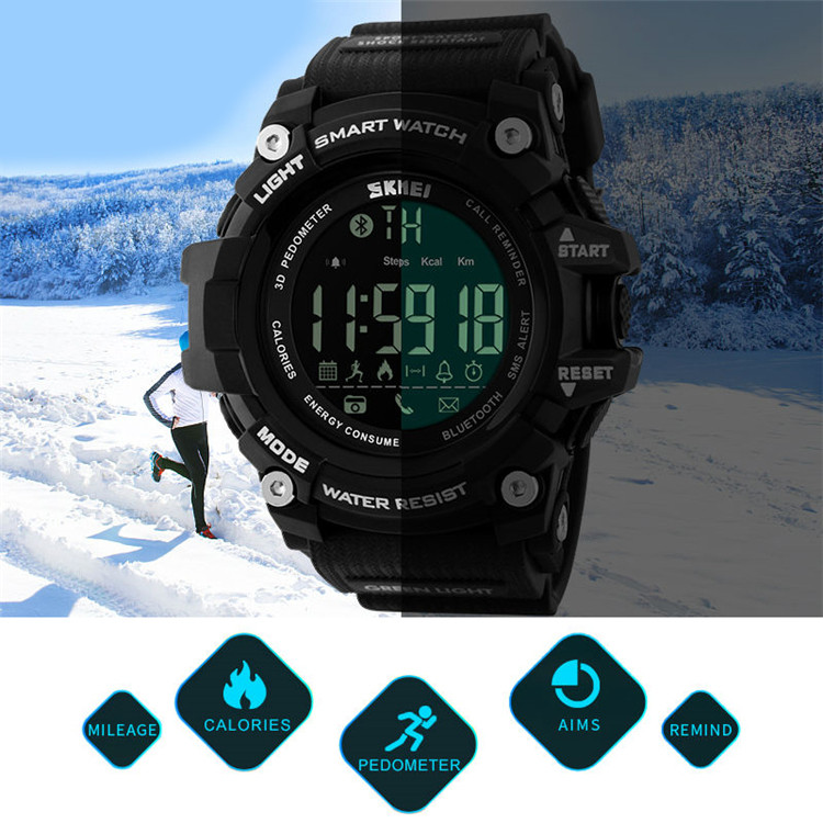 ساعت مچی دیجیتال مردانه اسکمی مدل 1227black