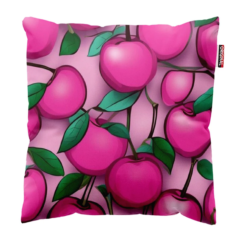  کوسن پاد آفرین طرح سیب سایز 30*30 سانتی متر کد 885