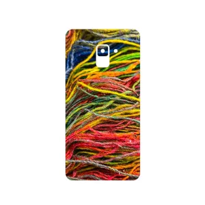 MAHOOT Fabric Texture 9 Cover Sticker for Samsung Galaxy A8 Plus 2018