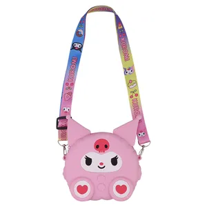 کیف دوشی بچگانه مدل سیلیکونی کرومی