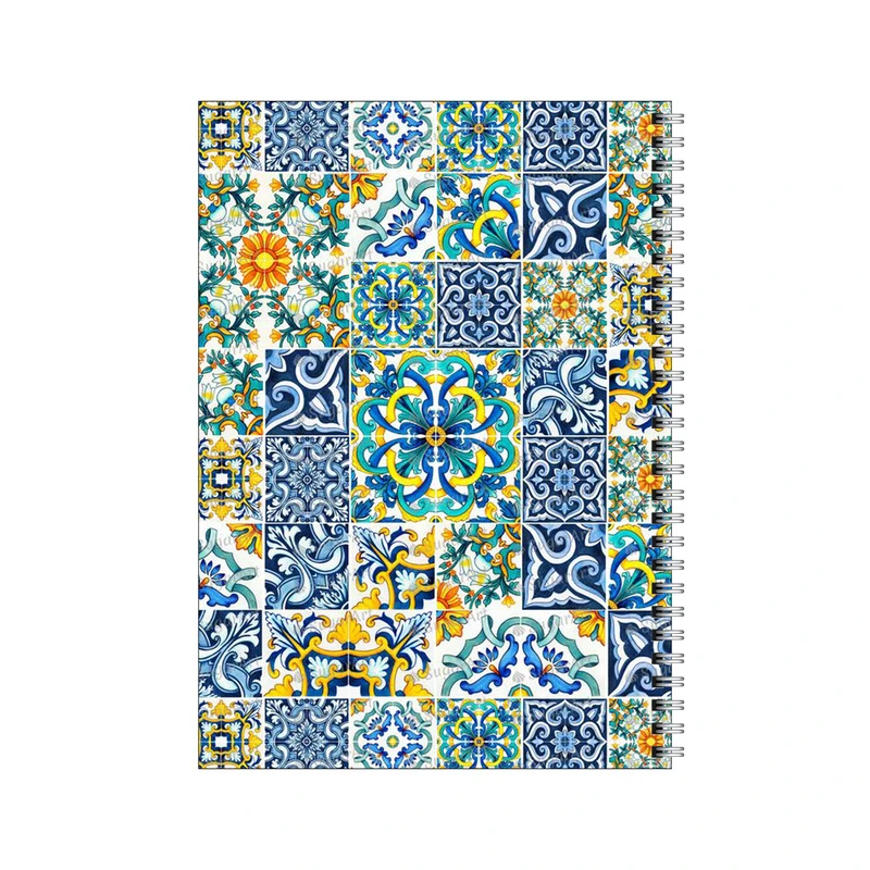 دفتر مشق 80 برگ بامبیلیپ طرح کاشی کد 2851199